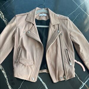 LPA Women's Tan Leather Jacket